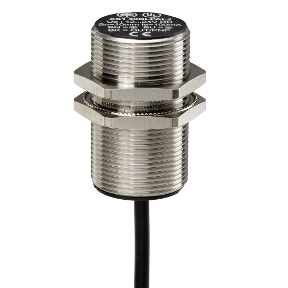 TES Electric Inductive Proximity Metal Barrel Sensor; 30mm; Embeddable; 12-48VDC; NO; PNP; 2m Potted Cable